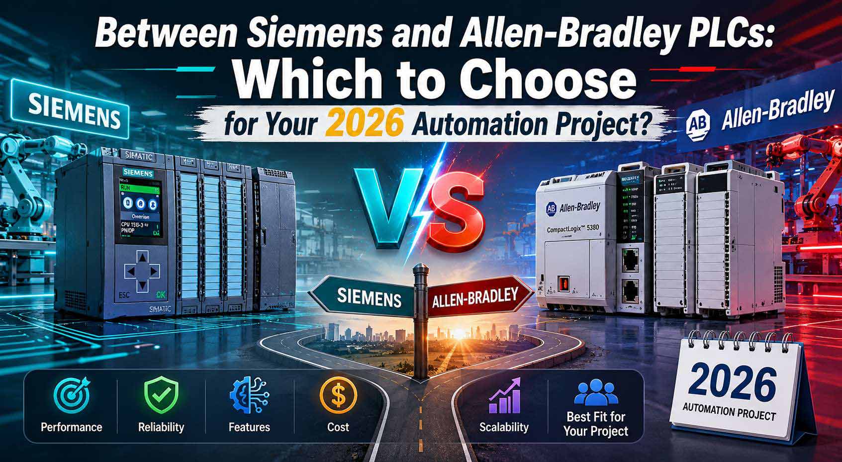Key Differences Between Siemens and Allen-Bradley PLCs: Which to Choose for Your 2026 Automation Project?